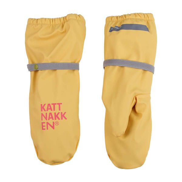 Hovedbilde Kattnakken regnvotter til baby og barn, Bananskum