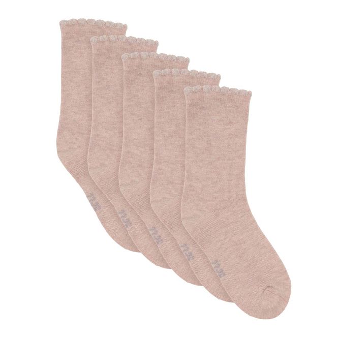 Hovedbilde Minymo 5-pack sokker i viskose/ull, Burnished ...