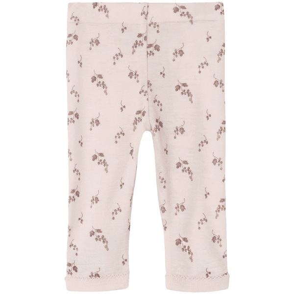 Hovedbilde Lil' Atelier Nbfnoel leggings i ull til baby, ...