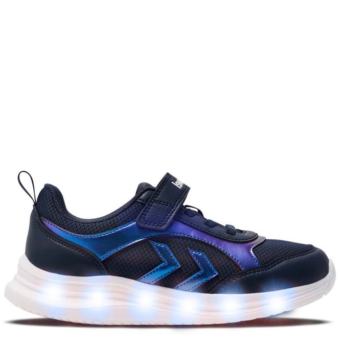 Hovedbilde Hummel Glow joggesko til barn, Black Iris