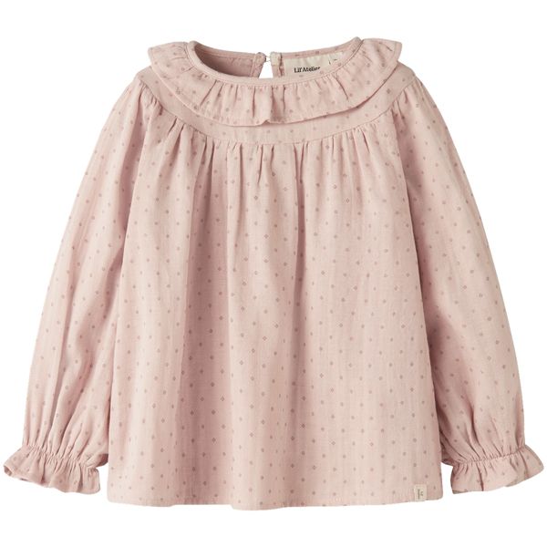 Hovedbilde Lil' Atelier Nmfdembe bluse til småbarn, Peach ...
