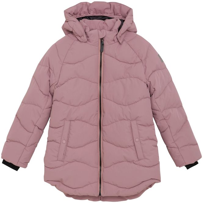 Hovedbilde Colorkids quilted vinterjakke til barn, Woodrose