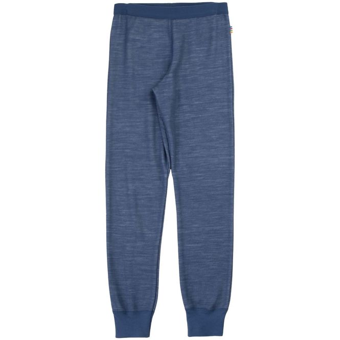 Hovedbilde Joha leggings i ull/bambus til barn, Drk. blue