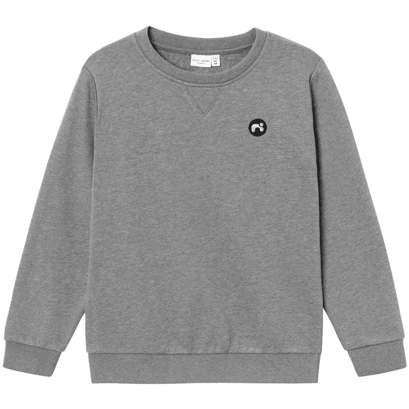 Name It Nkmvimo sweatshirt til barn, Grey Melange