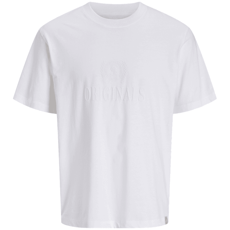 Jack & Jones Jr Jorfrederiksberg t-skjorte, Bright White
