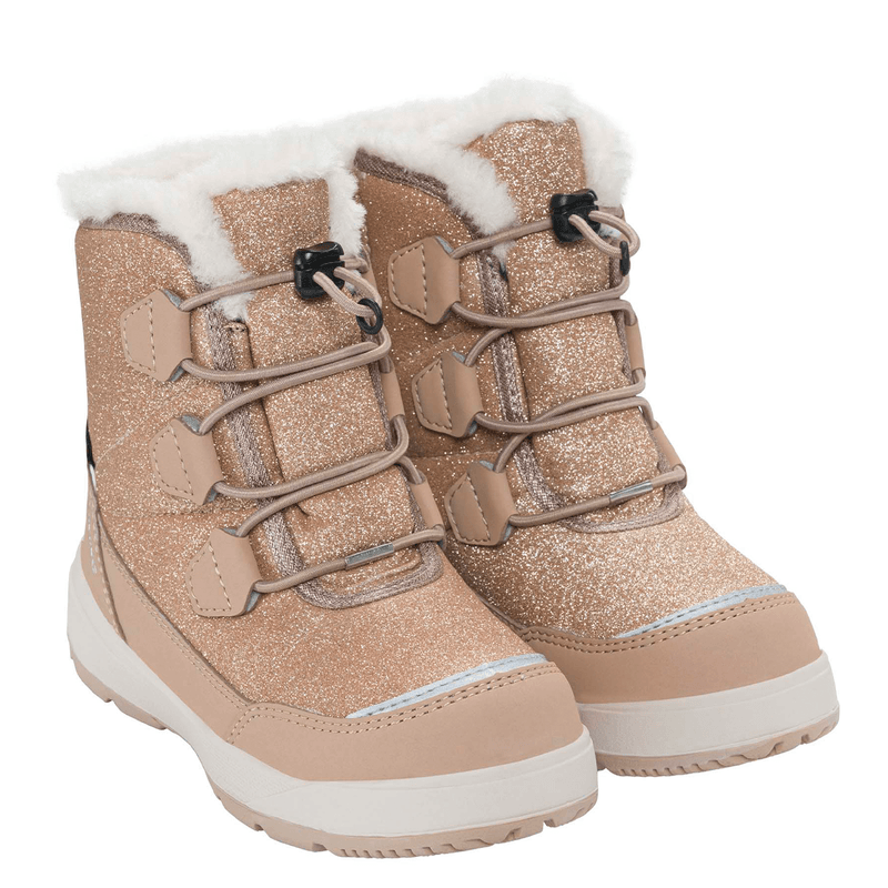 Viking Toasty Glitter GTX Zip vintersko til barn, Beige