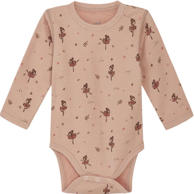 Hovedbilde Hust & Claire body ull/bambus ballerina, Rose ...
