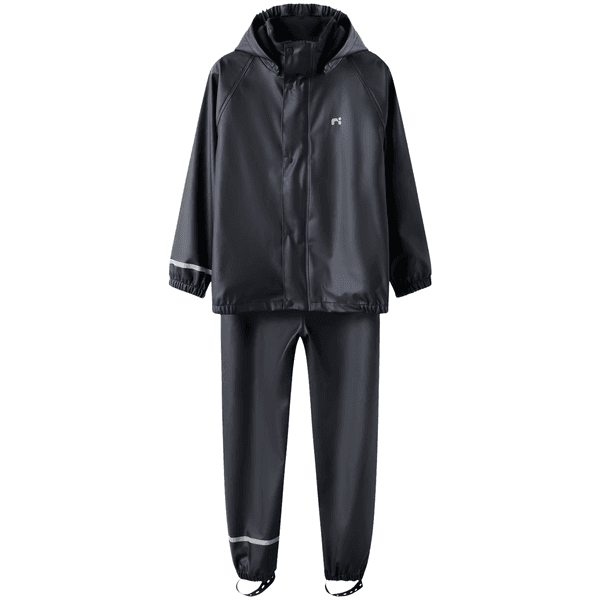 Hovedbilde Name It Nkndry10 regnsett til barn, Black