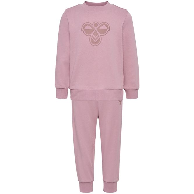 Hovedbilde Hummel Bee joggedress-sett til småbarn, Mauve ...