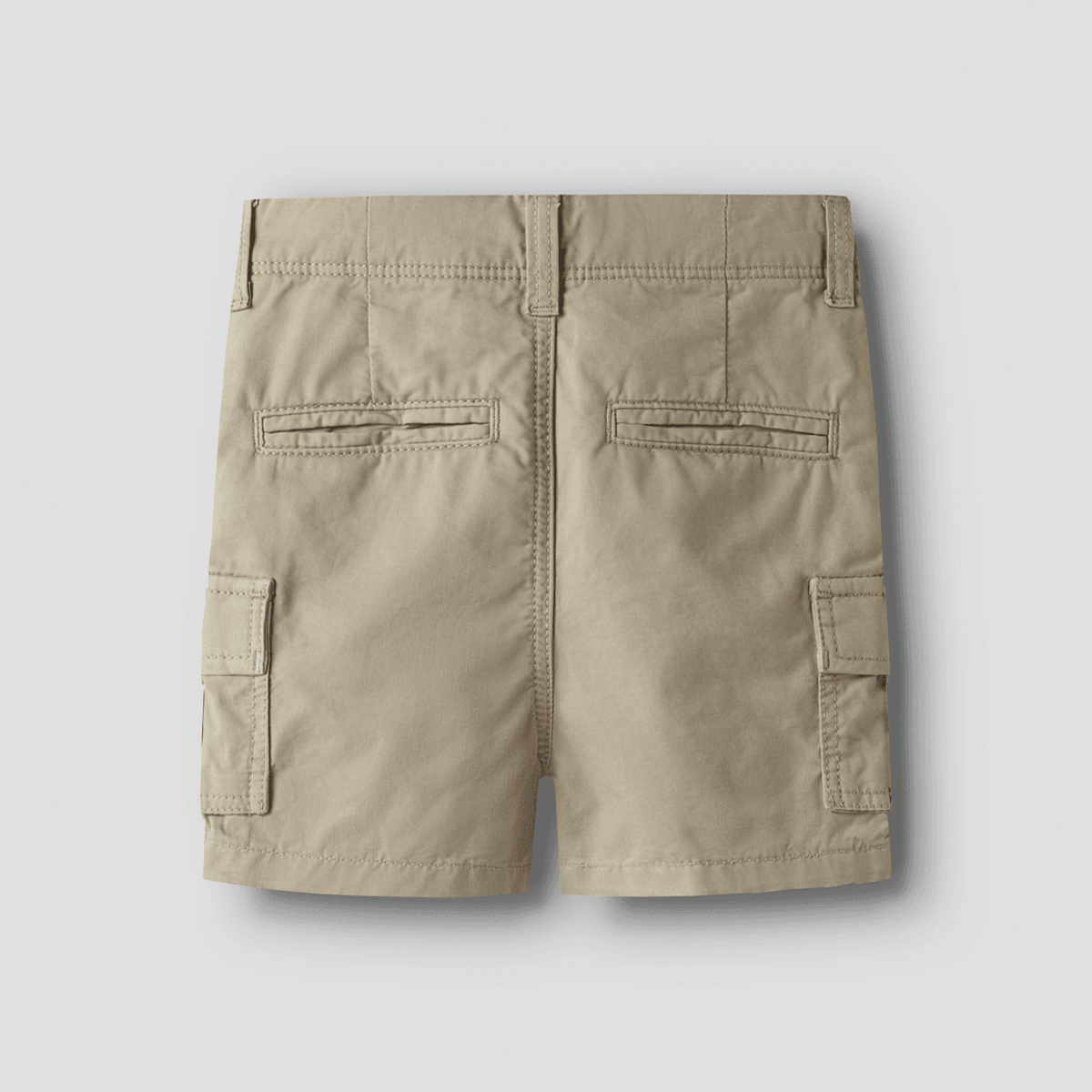 Name It Nmmryan cargo shorts til småbarn, Aluminium