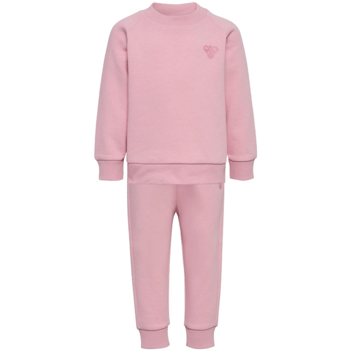 Hummel x DressMyKid Bumble joggedress-sett, Pink Nectar