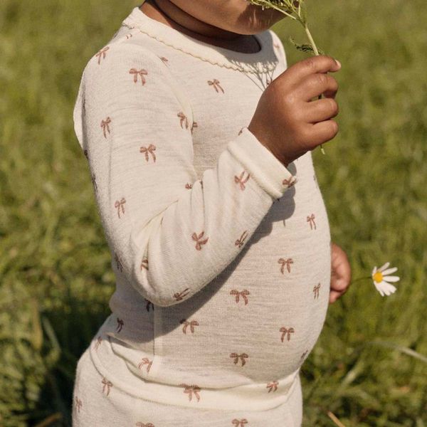 Hovedbilde Lil' Atelier Nbfnalu body i ull/modal, Turtledove