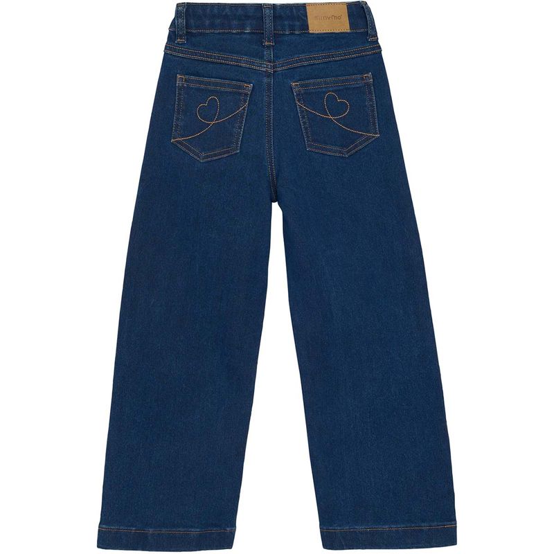 Minymo Wide jeans til barn, Denim
