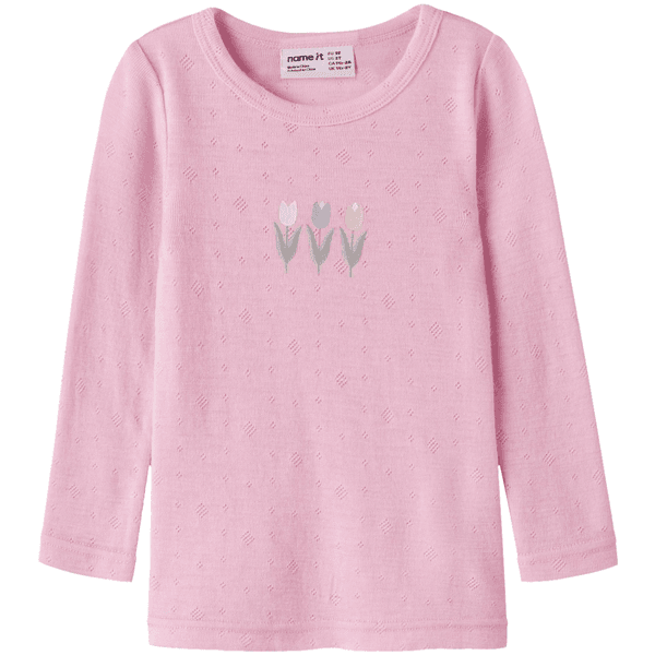 Hovedbilde Name It Nmfwang genser i ull til småbarn, Coral ...