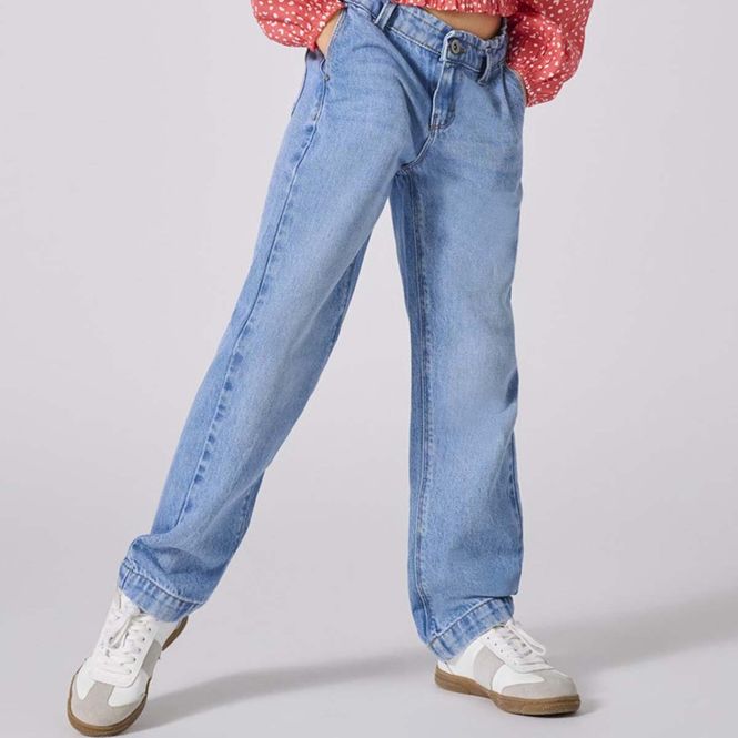 Hovedbilde Kids Only Kogmadison wide-fit jeans barn, Light ...