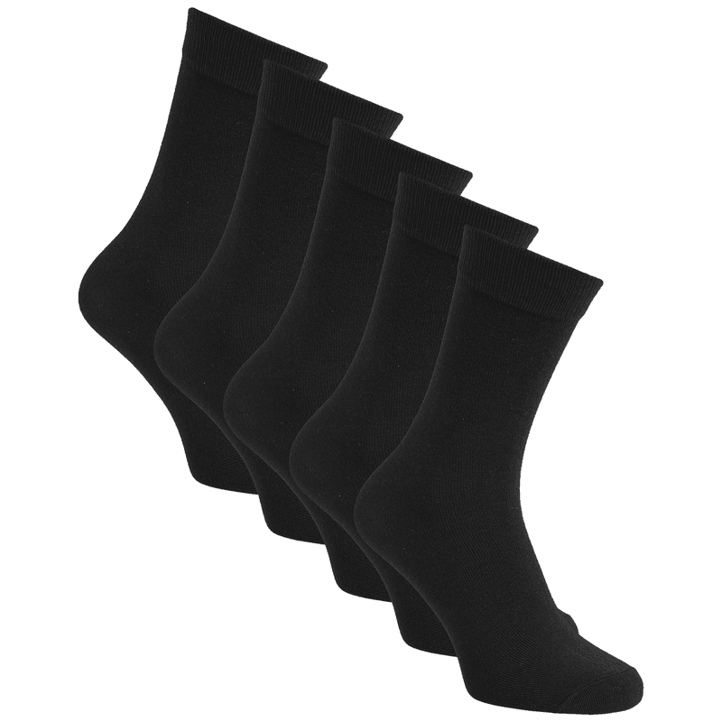 Jack and Jones Junior Jacblack 5-pack sokker, Black