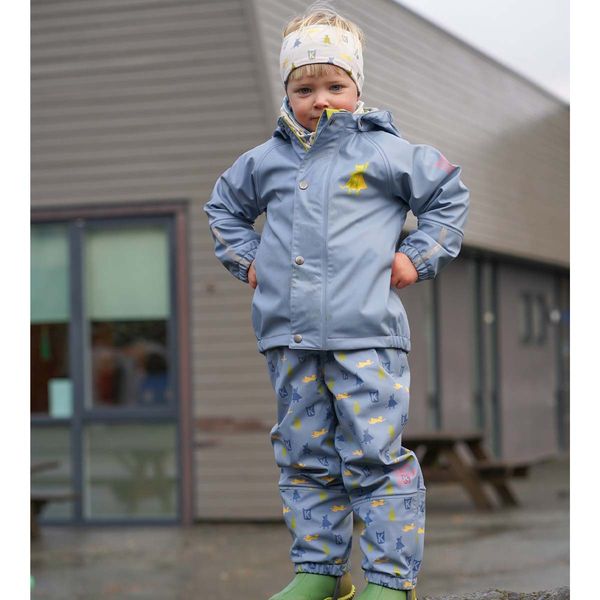 Hovedbilde Kattnakken Plask Superkatten regnsett, Mjuk Blå