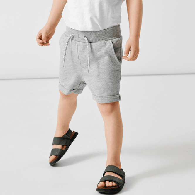 Hovedbilde Name It Nkmvermo shorts til barn, Grey Melange
