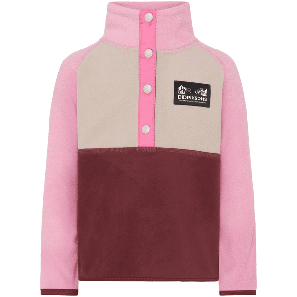 Hovedbilde Didriksons Monte fleecegenser til barn, Anemon ...