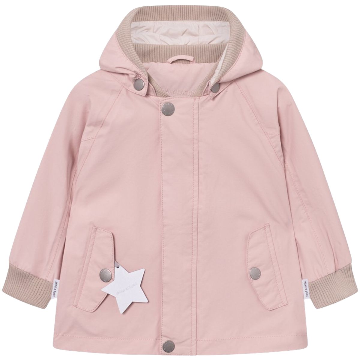 Mini A Ture Matwally vår-og høstjakke småbarn, Rose smoke