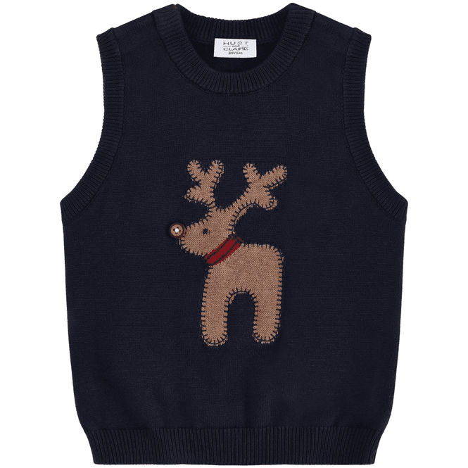 Hovedbilde Hust and Claire Hcperry vest til baby, More Navy