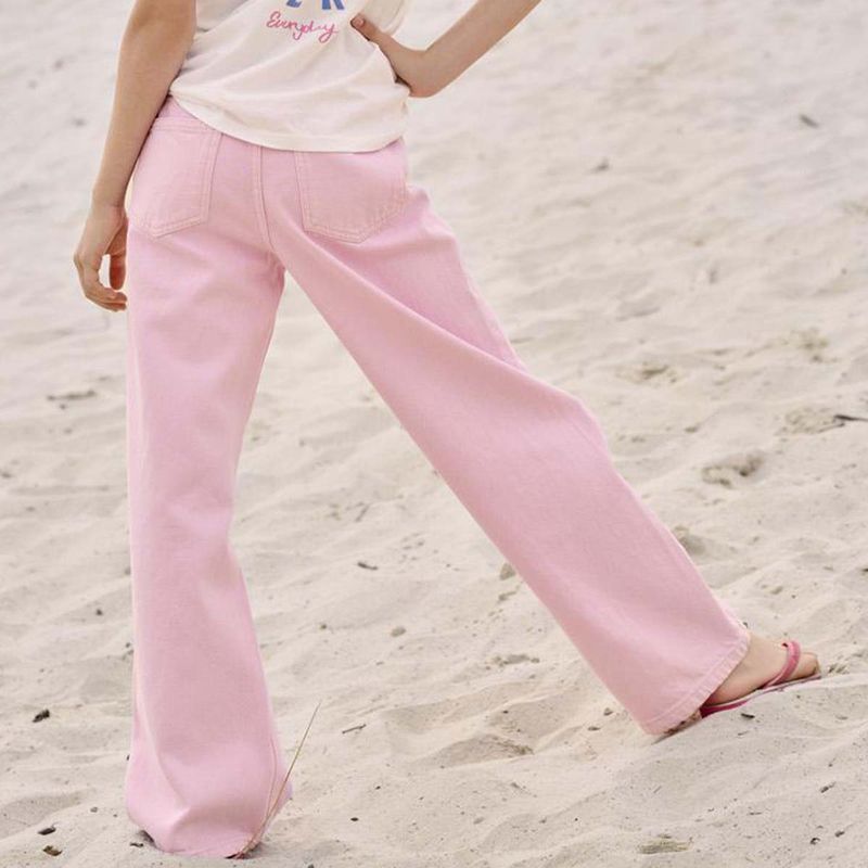 Kids Only Kogella wide jeans til barn, Sweet Lilac