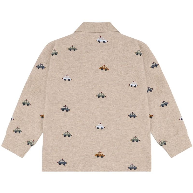 Hust and Claire Hcstevie Police pologenser, Beige Melange