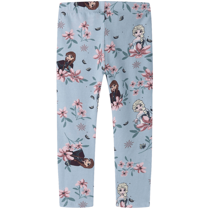 Name It Nmfjalinda Frozen leggings, Subdued Blue