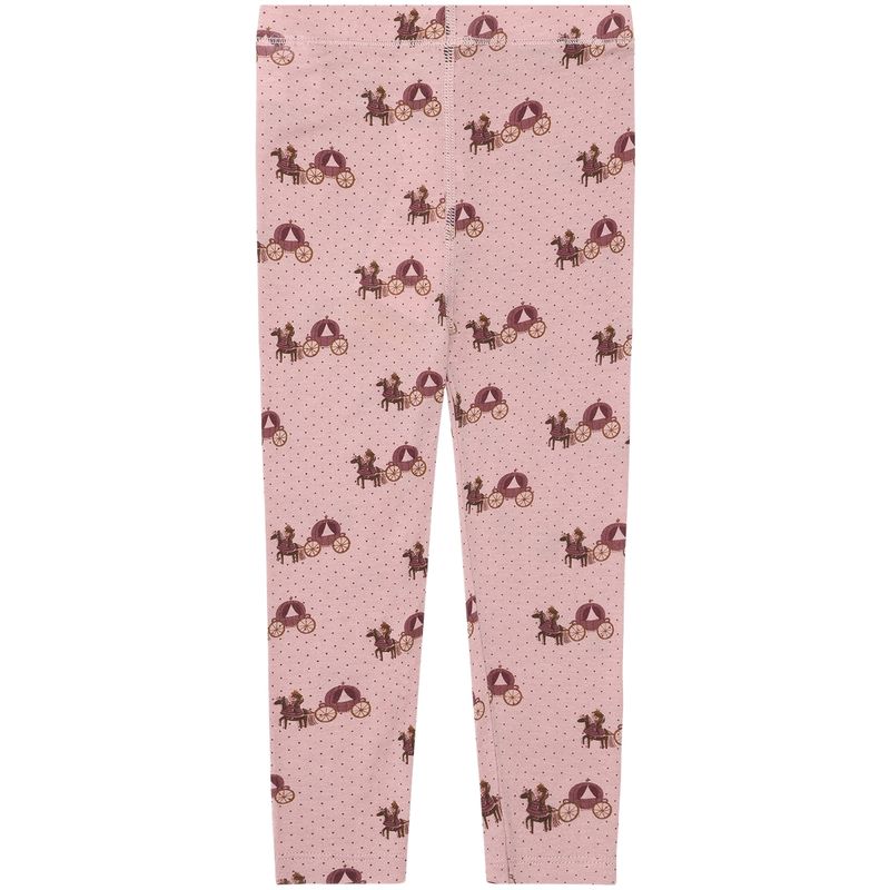 Hust and Claire Locel Caret ull/lyocell leggings, Adobe Rose