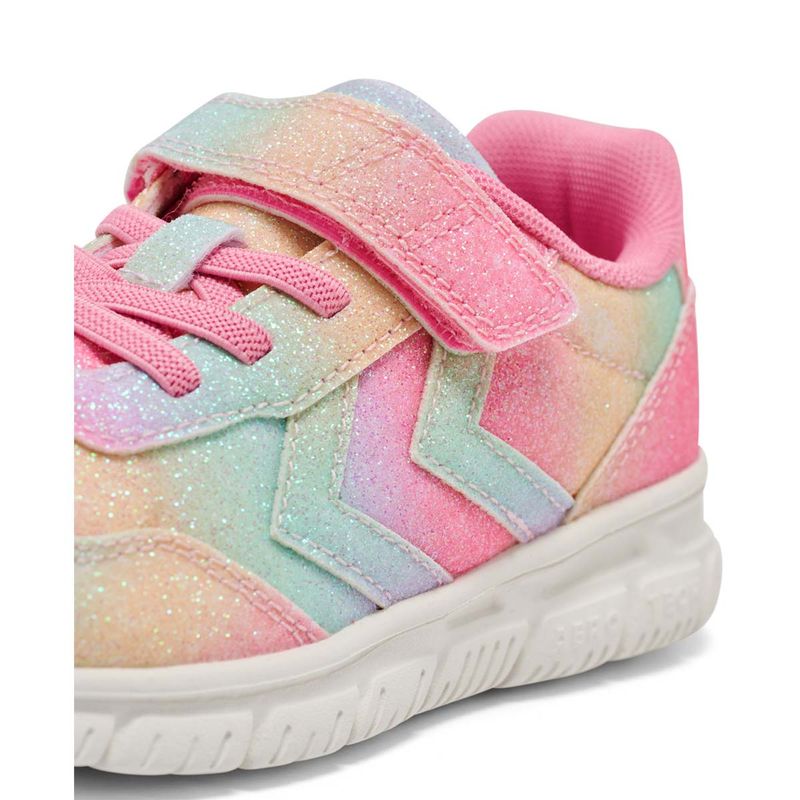 Hummel Crosslite Glitter 2.0 Jr joggesko, Multi Colour Red