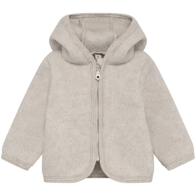 Hovedbilde HUTTEliHUT ullfleece jakke, Camel Melange