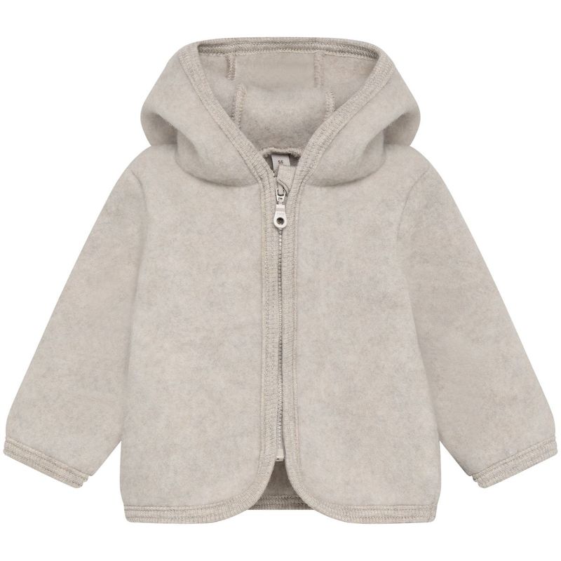 HUTTEliHUT ullfleece jakke, Camel Melange