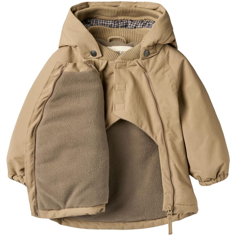 Wheat Sascha vinteranorakk til baby, Walnut