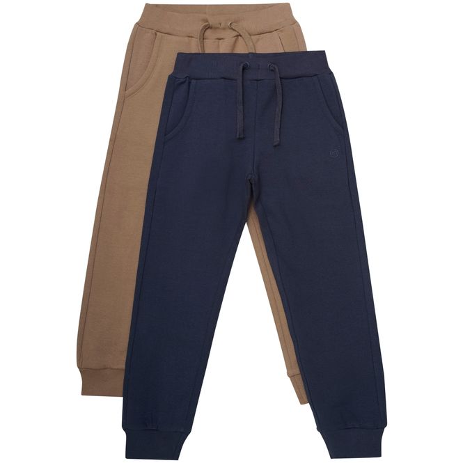 Hovedbilde Minymo 2-pack joggebukser til barn, Parisian ...