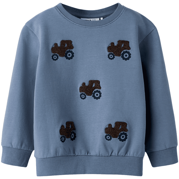 Hovedbilde Name It Nmmriam sweatshirt til småbarn, Flint ...