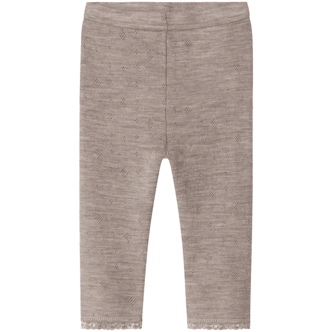 Hovedbilde Name It Nbfwang Needle leggings i ull, Satellite