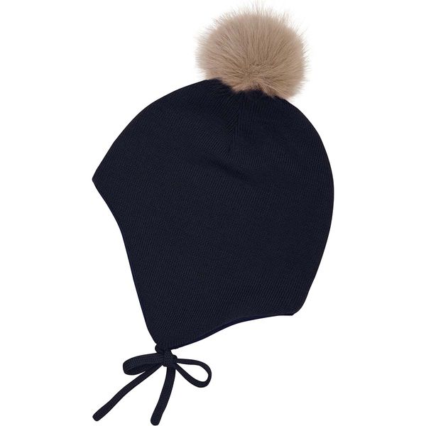 Hovedbilde Minymo vinterlue i ull til baby, Parisian Night