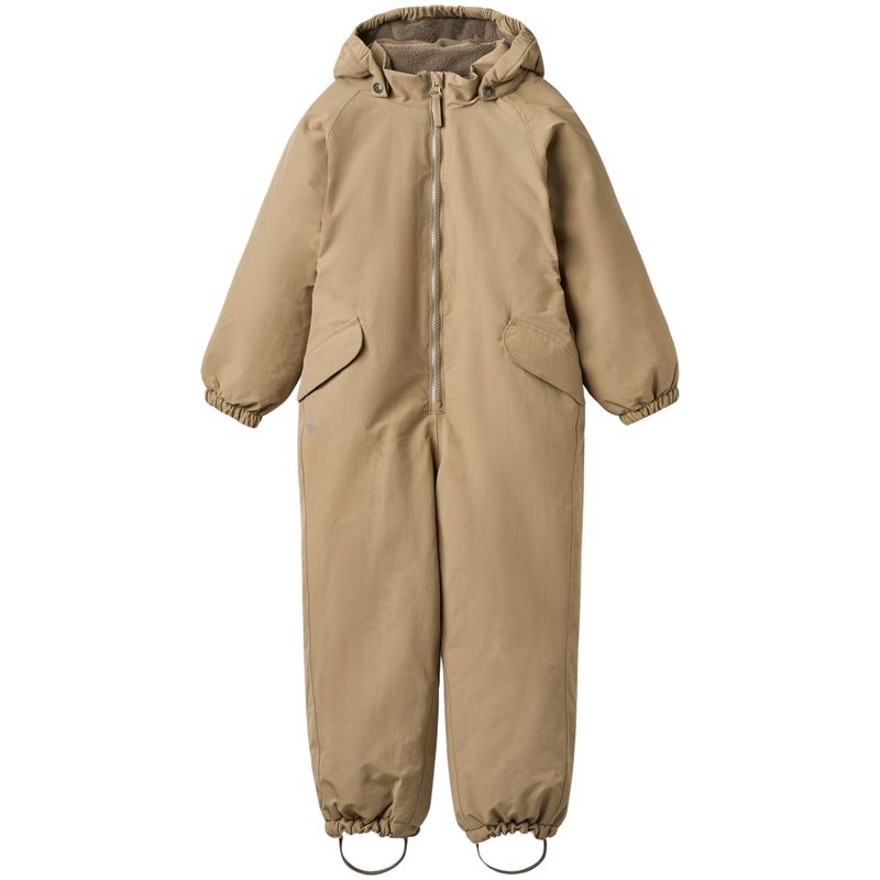 Wheat Laffa vinterdress til barn, Walnut