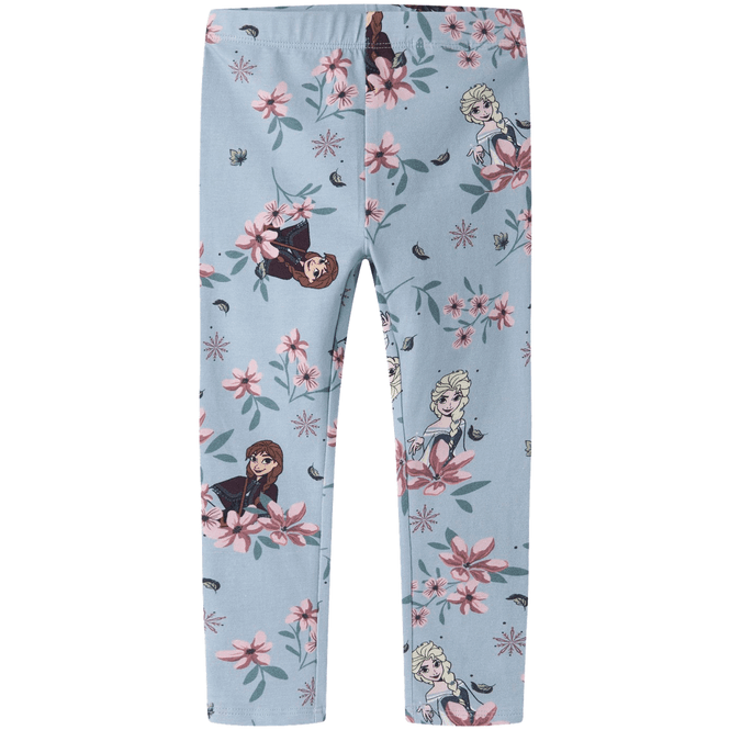 Hovedbilde Name It Nmfjalinda Frozen leggings, Subdued Blue