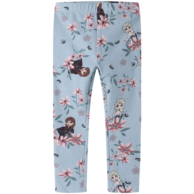 Name It Nmfjalinda Frozen leggings, Subdued Blue