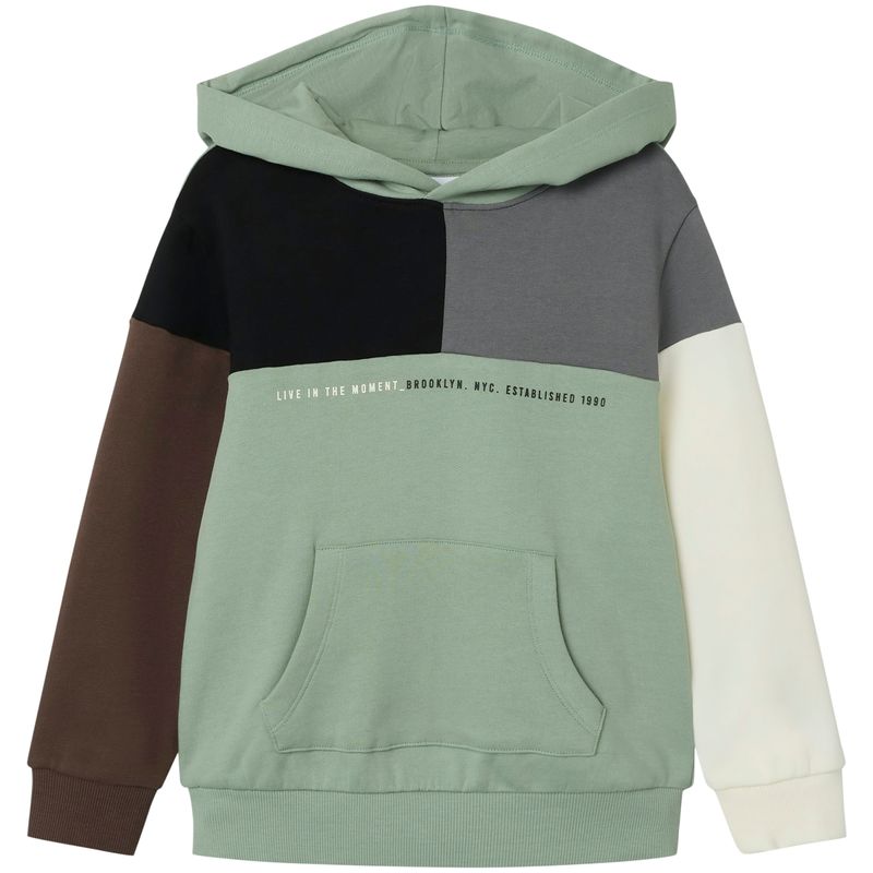 Name It Nkmponskol hettegenser til barn, Iceberg Green