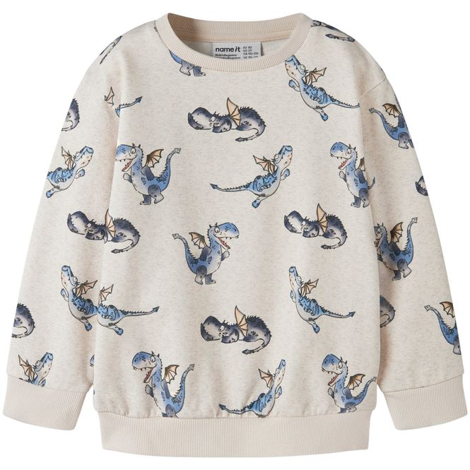 Hovedbilde Name It Nmmkasse sweatshirt til småbarn, Peyote ...