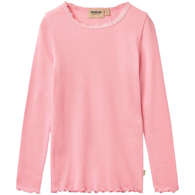 Hovedbilde Wheat Reese ribb genser til barn, Bubblegum