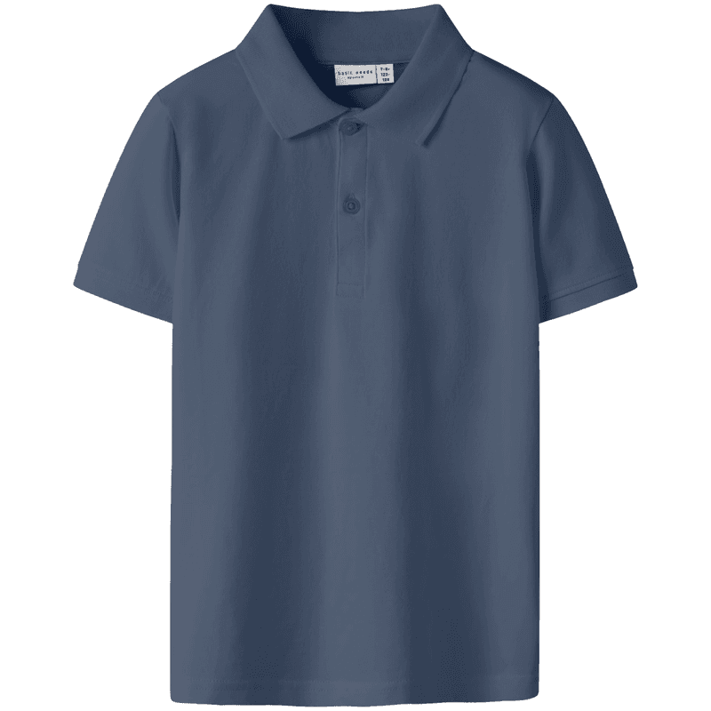 Name It Nkmvalukas kortermet poloskjorte, Vintage Indigo