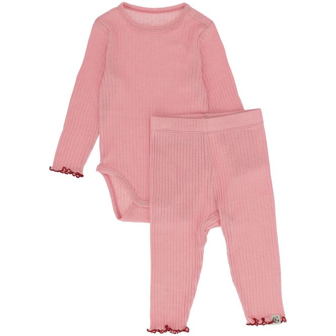 Hovedbilde Gullkorn Korund sett til baby i ull/viskose, ...