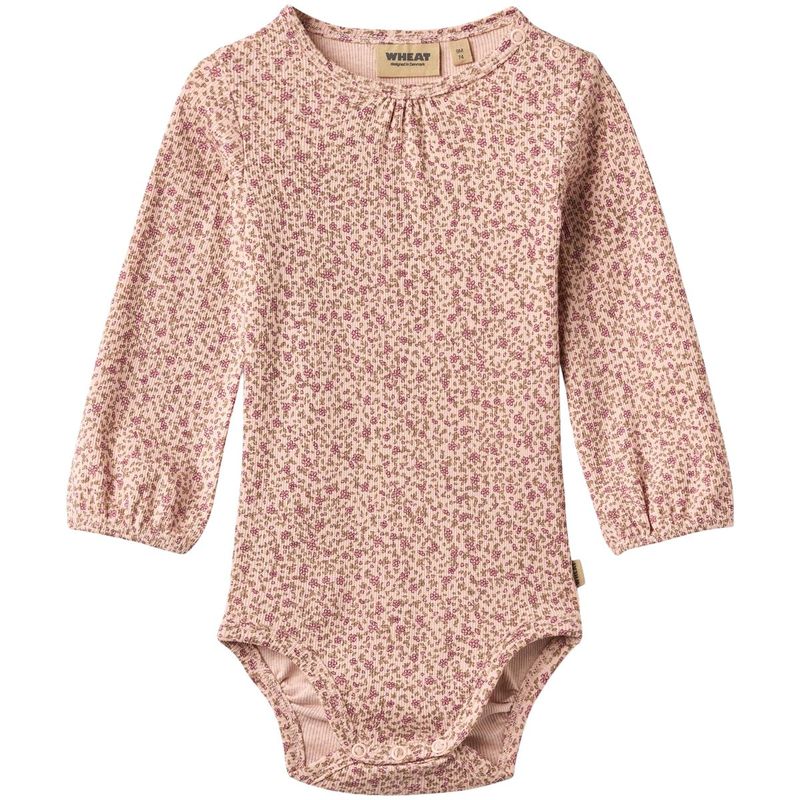 Wheat Elmine body, Dime Rose Small Flowers