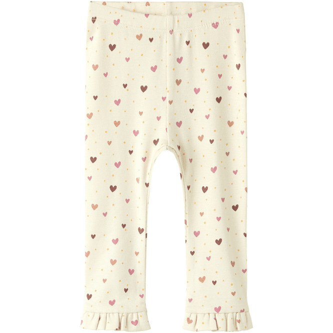 Hovedbilde Name It Nbfhayla leggings til baby, Almond Milk