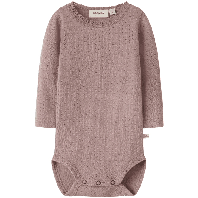 Hovedbilde Lil' Atelier Nbfnora body i ull/silke, Fawn