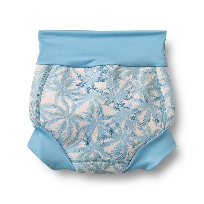 Hovedbilde Wheat badebleie i neoprene, Blue Palm