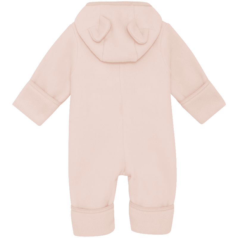 Huttelihut heldress i bomullsfleece, Peach Blush